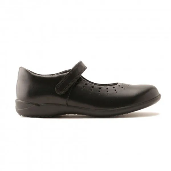 Start-rite Mary Jane Black Velcro School Shoes