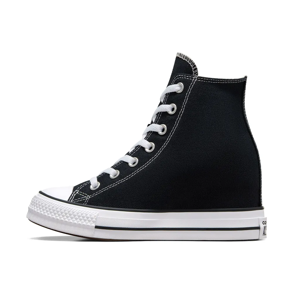 Wmns Chuck Taylor All Star Wedge Platform Hi 'Black/White'