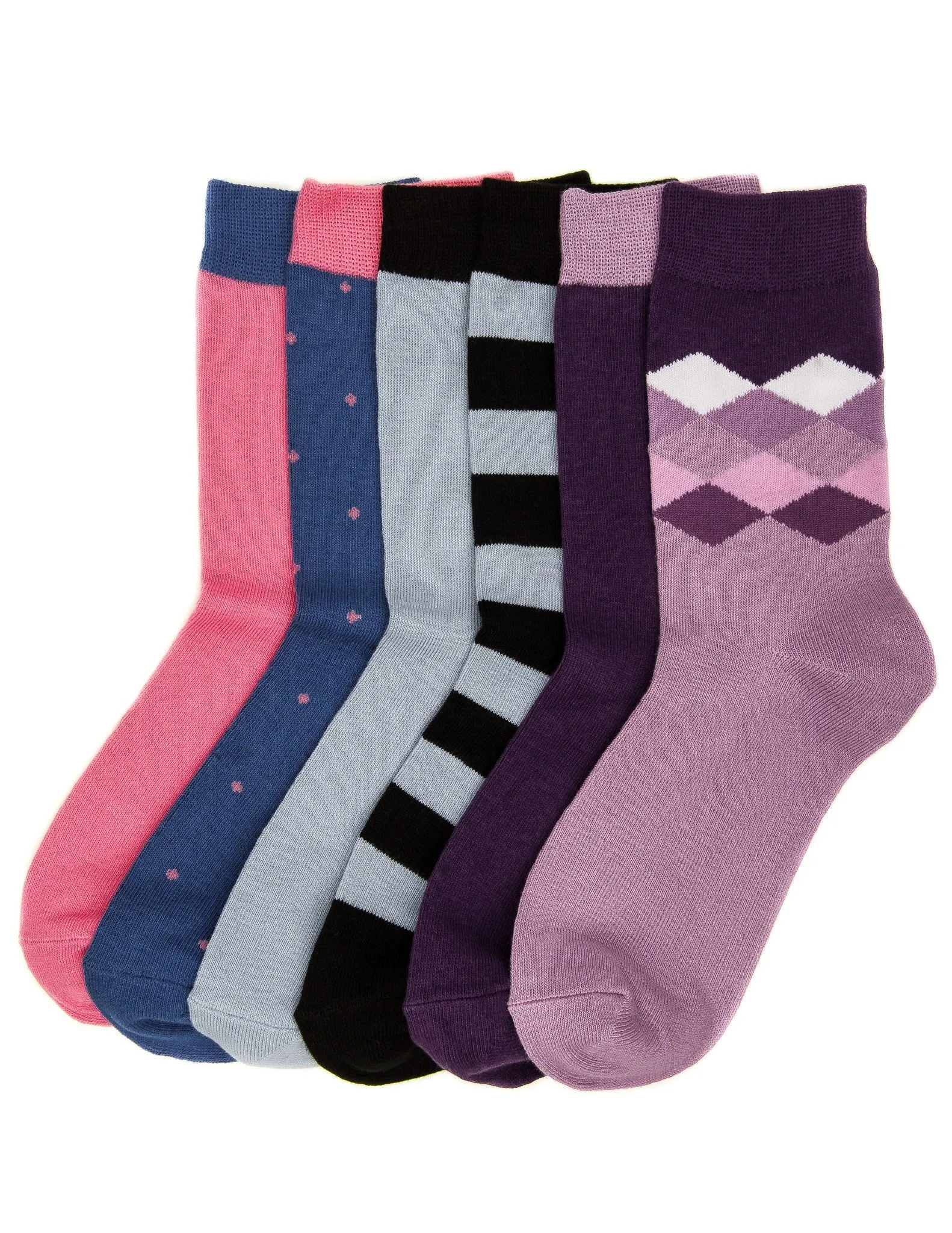 Women's Combed Cotton Premium Crew Socks